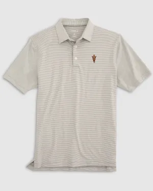 Arizona State Lyndonn Striped Jersey Performance Polo