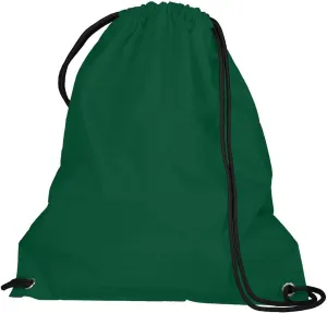 Augusta Sportswear Cinch Bag, Dark Green, Medium