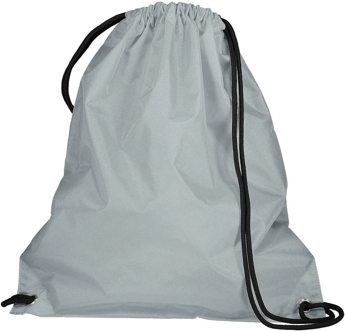 Augusta Sportswear Cinch Bag, Grey, Medium