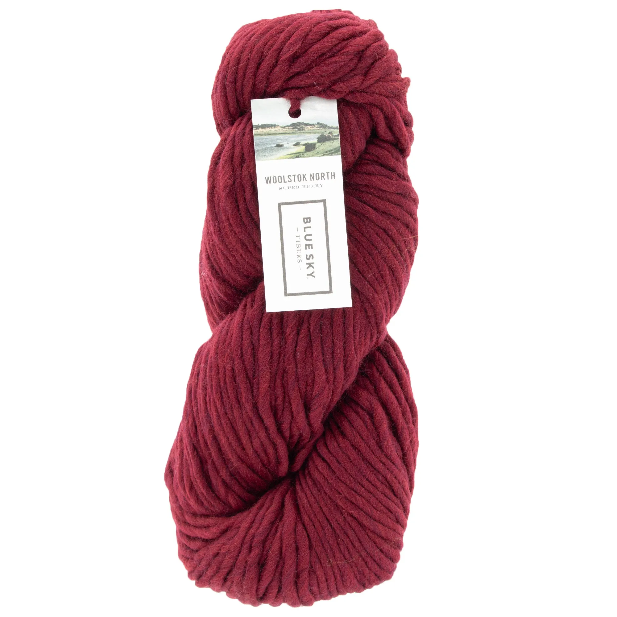 Blue Sky Fibers Woolstok North Yarn - 4310 Cranberry Compote