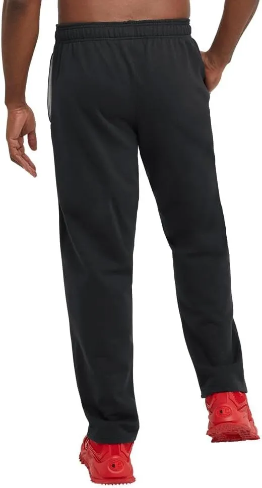 Champion Men's Sweatpants, Powerblend, Fleece, Open-bottom Sweatpants (Reg. Or Big & Tall)