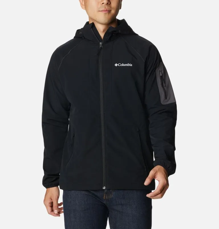 Columbia Mens Tall Heights Hooded Softshell