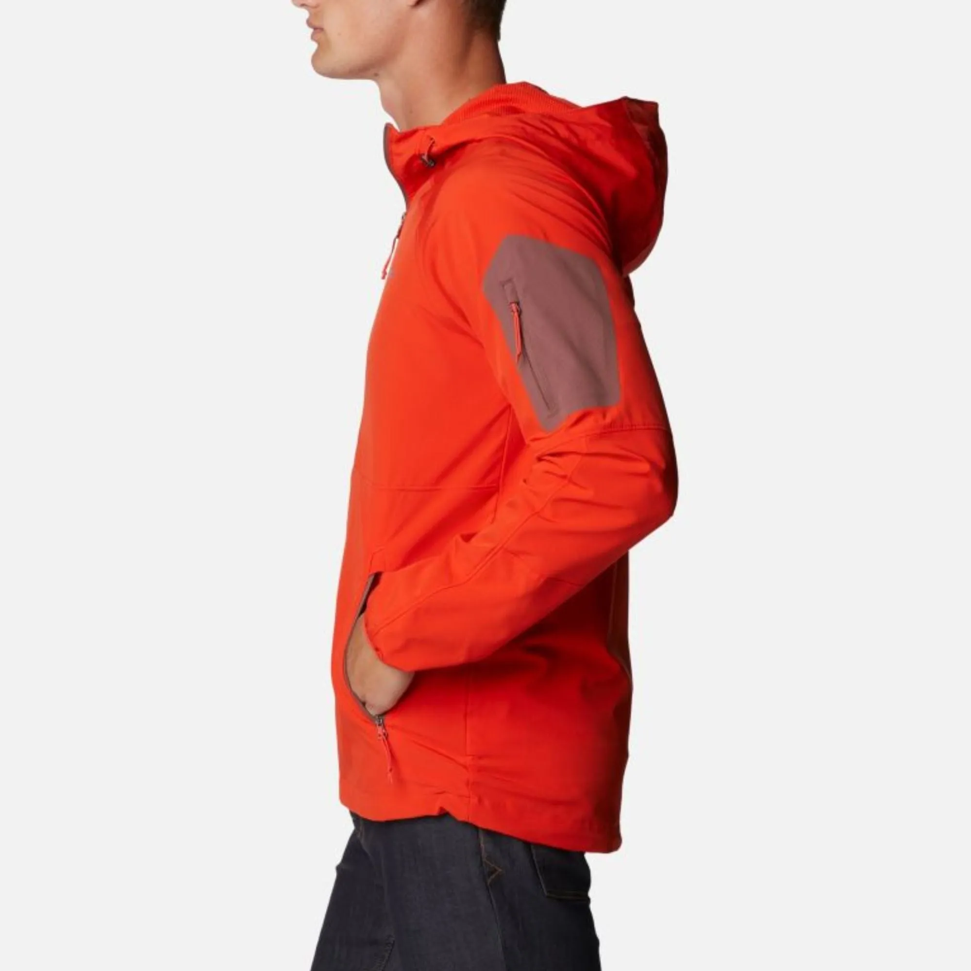 Columbia Mens Tall Heights Hooded Softshell