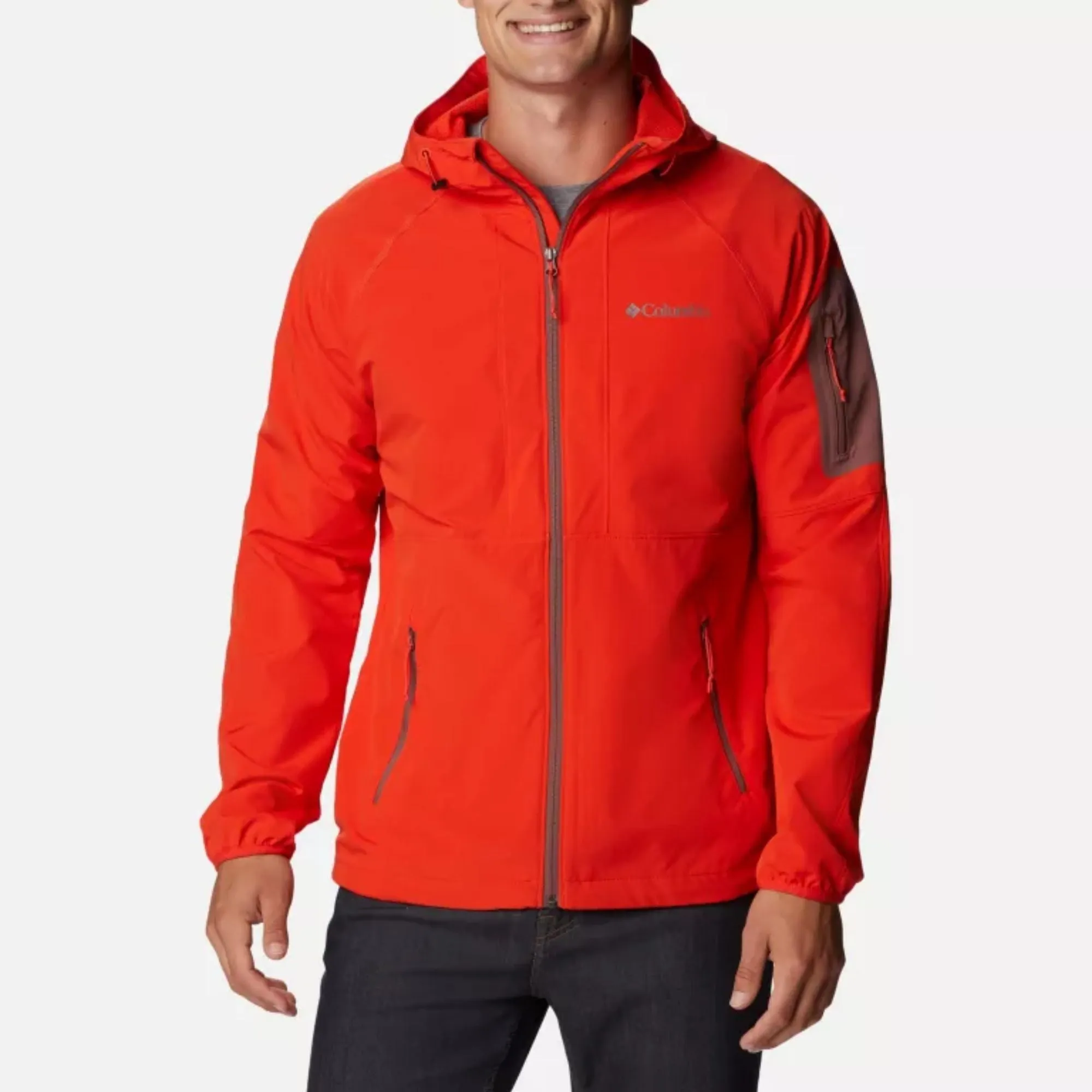 Columbia Mens Tall Heights Hooded Softshell