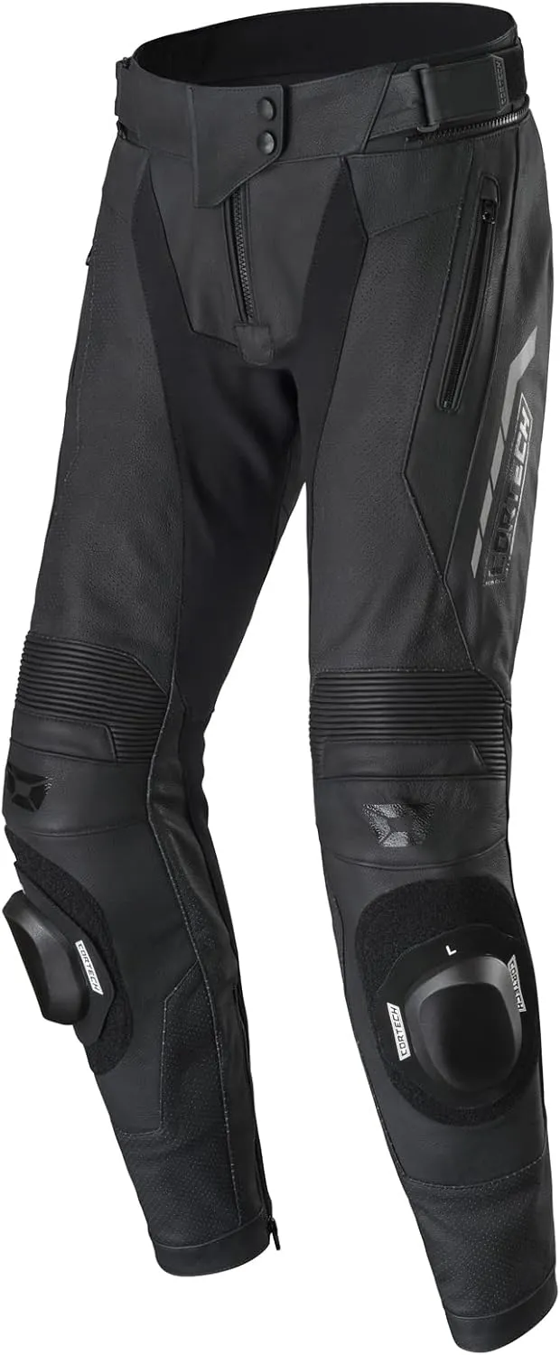 cortech Women's Revo Sport Leather Motorcycle Pants