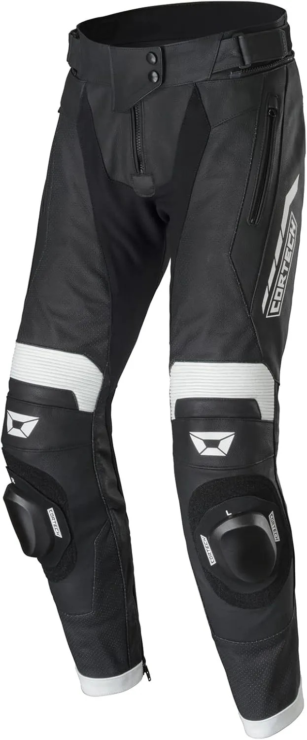 cortech Women's Revo Sport Leather Motorcycle Pants