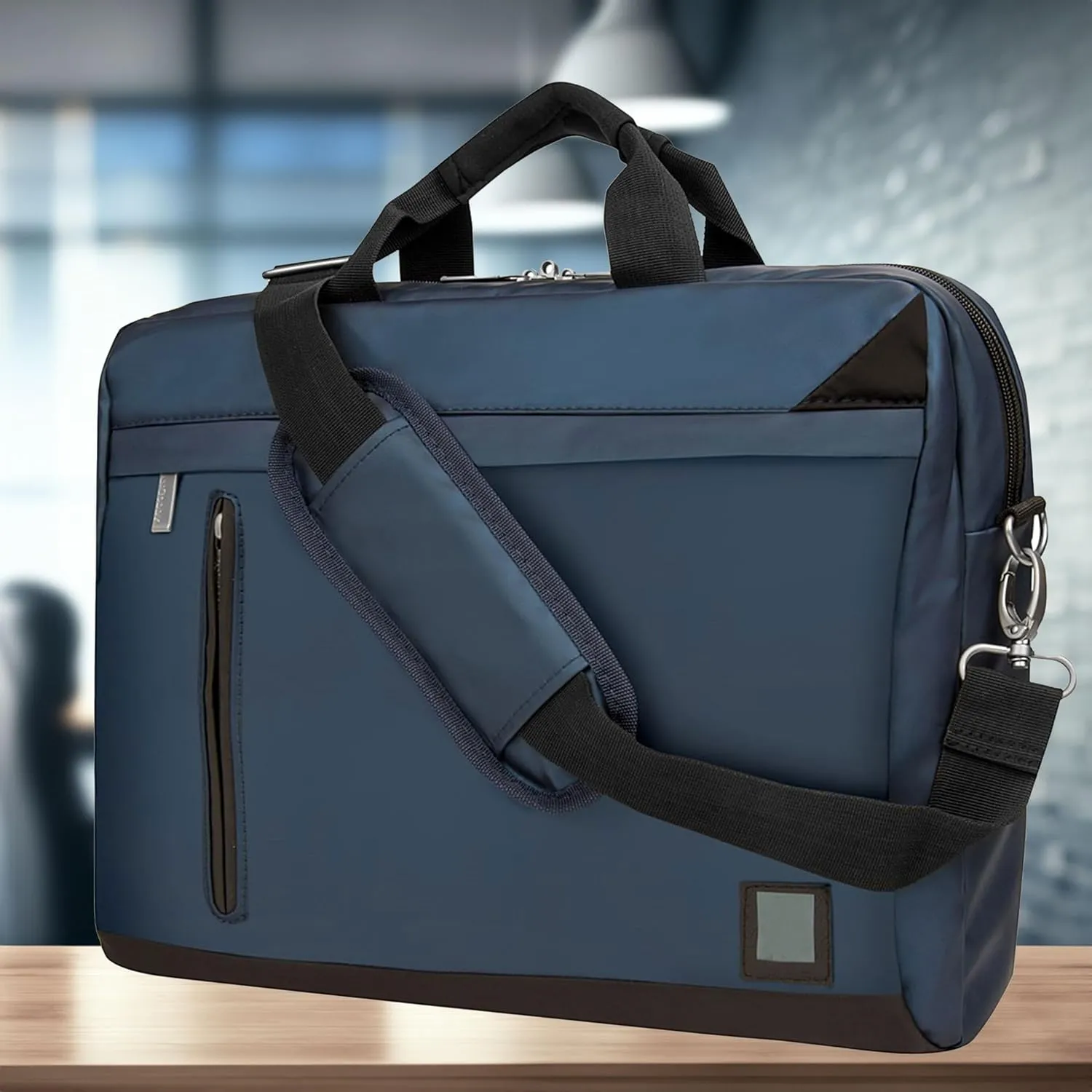 Crossbody Messenger Bag  Slim Secure 15-Inch Bag Multi-Compartment Organizer for Work, College, Travel  Water Resistant