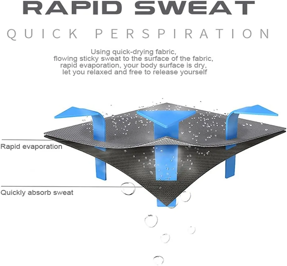CSCDD Thermal Underwear for Men High Collar Sport Thermo Shirt Quick Dry Compressed Underwear Clothes Men