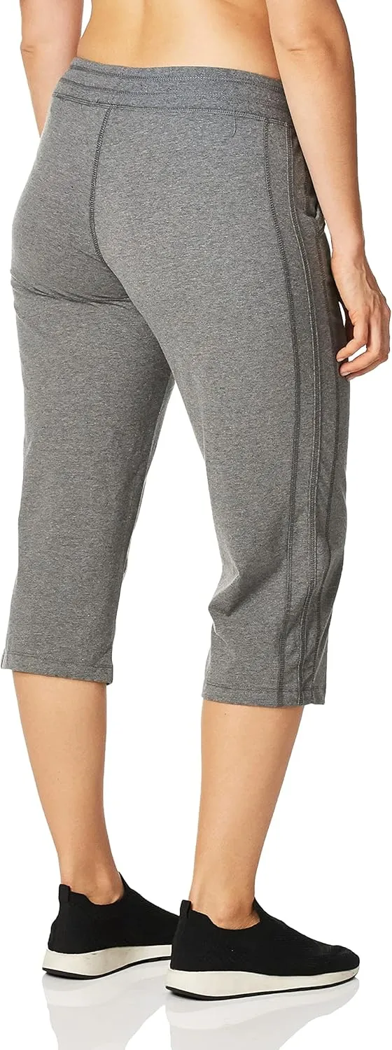 Danskin Women's Drawcord Crop Pant