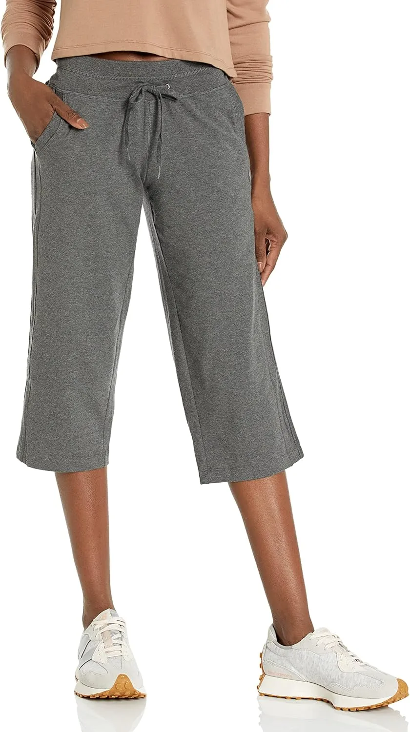 Danskin Women's Drawcord Crop Pant