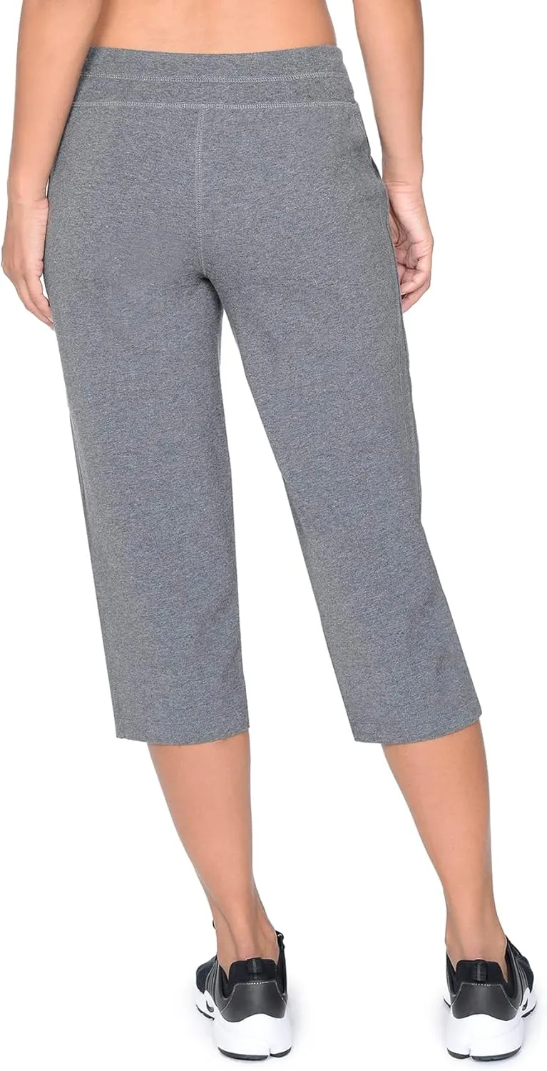Danskin Women's Drawcord Crop Pant