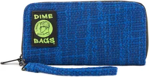DIME BAGS Wristlet Wallet - RFID-Blocking Carrying Case with Secure Zipper and Wristlet Loop (Midnight)