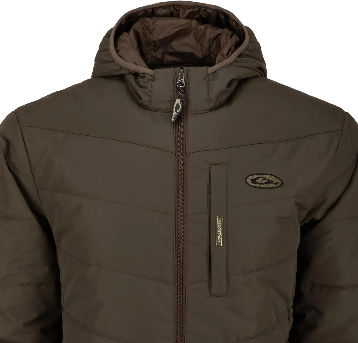 Drake Waterfowl Men's MST Synthetic Down Durable Water-Repellent Insulated Outdoor Hunting Hooded Jacket