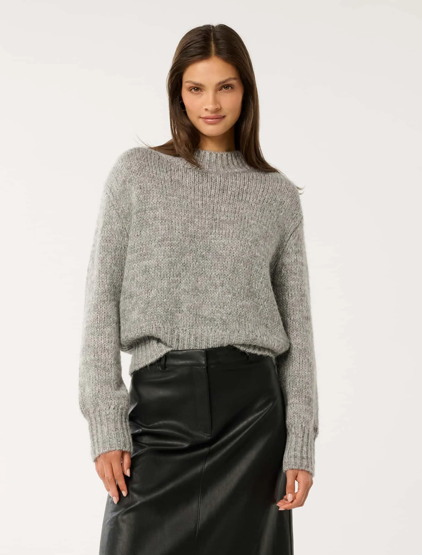Elara High Neck Sweater