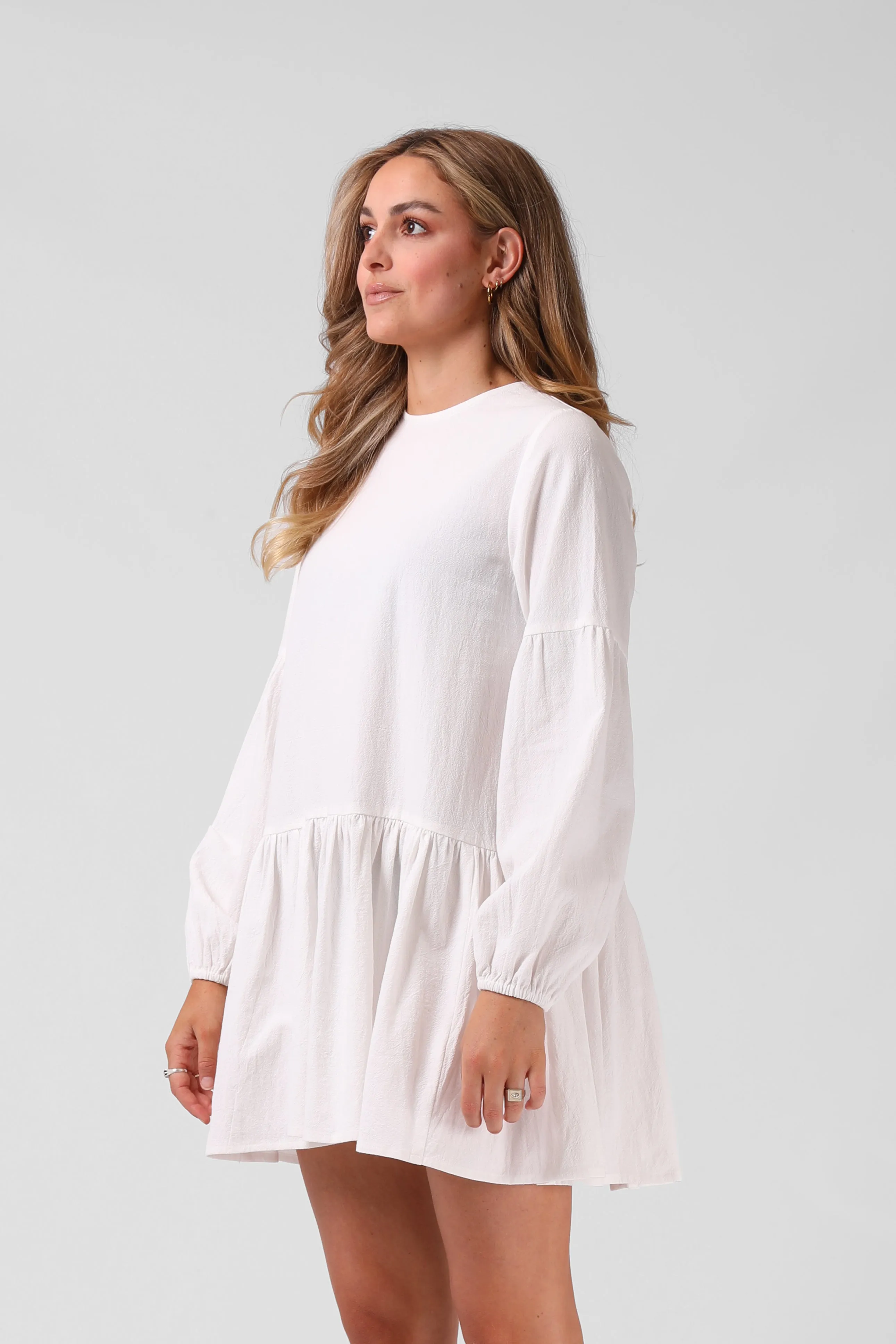 Lola Mini Dress - Off White