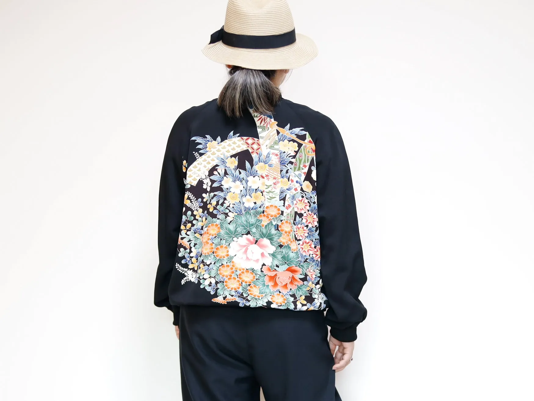 <J09-012> KIMONO BOMBER Jacket