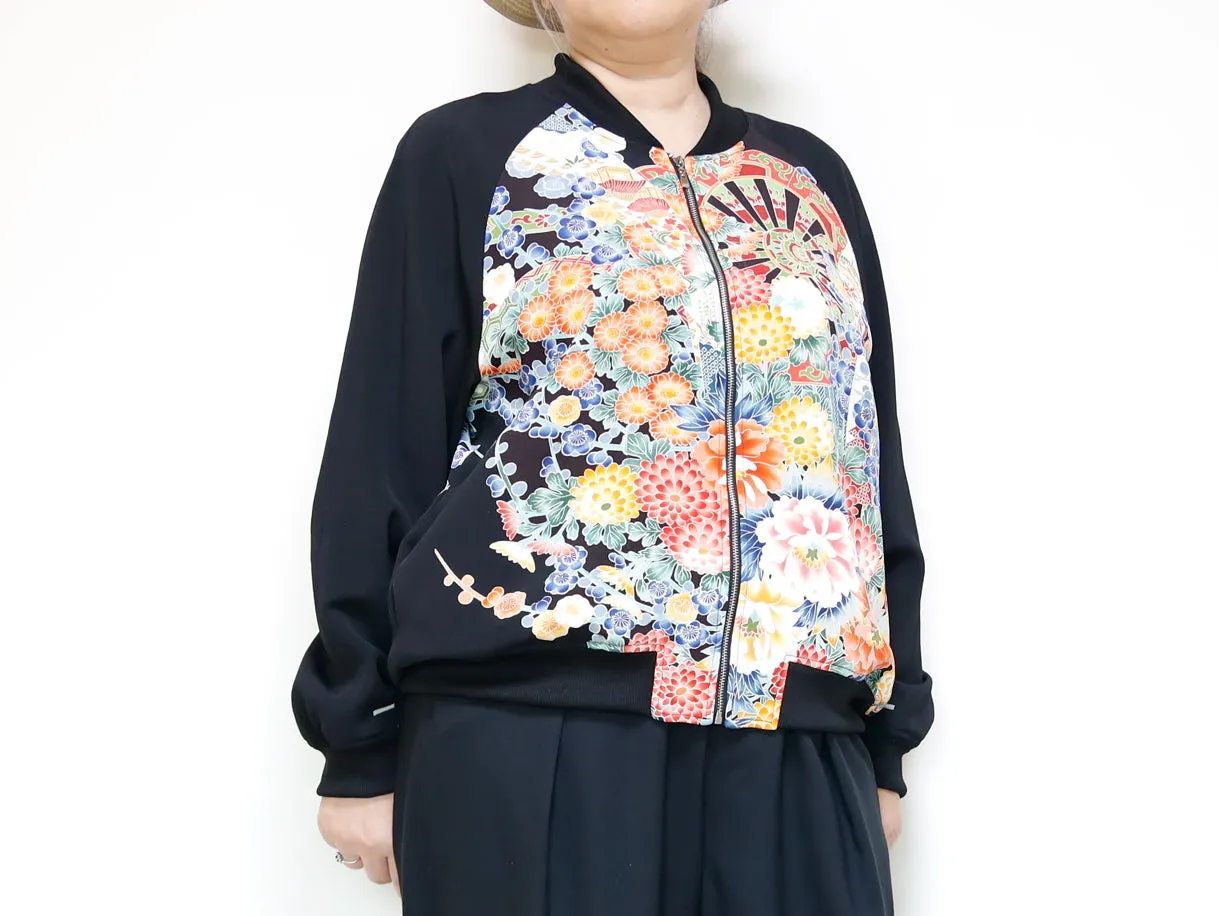 <J09-012> KIMONO BOMBER Jacket