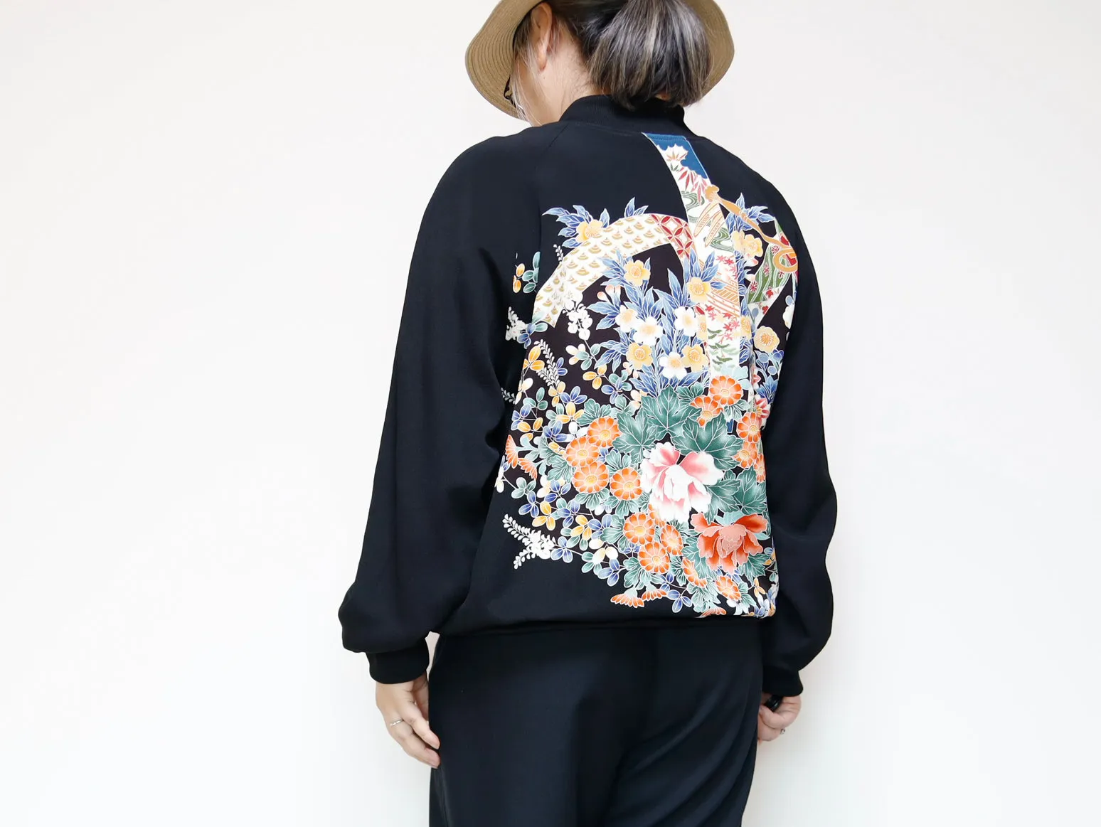<J09-012> KIMONO BOMBER Jacket