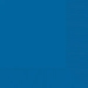 Lunch Napkins 20CT 2PLY Navy Flag Blue