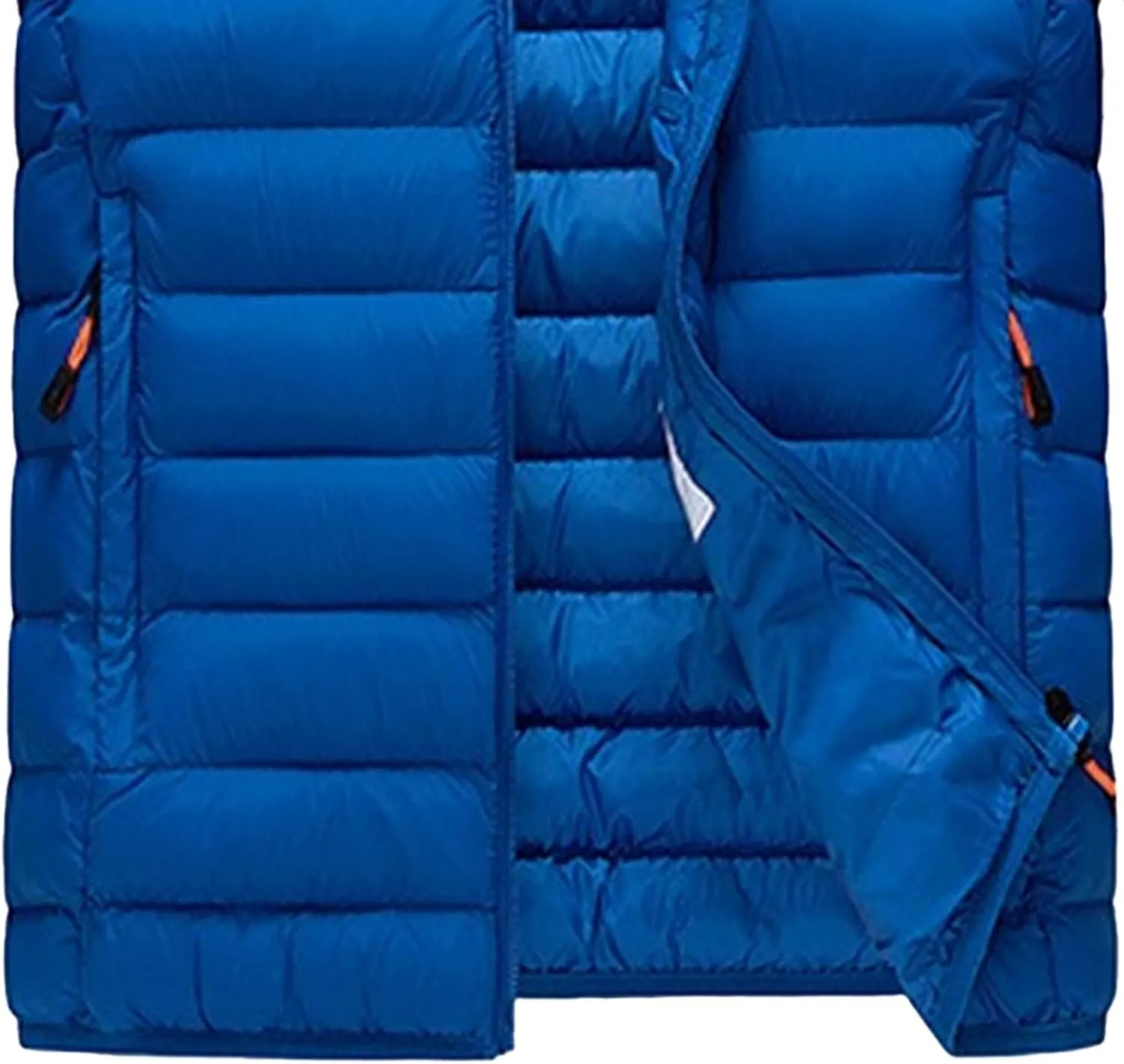 Maiyifu-GJ Men's Hooded Puffer Jacket Lightweight Windproof Warm Winter Down Jackets Thicken Quilted Padded Coats Windbreaker