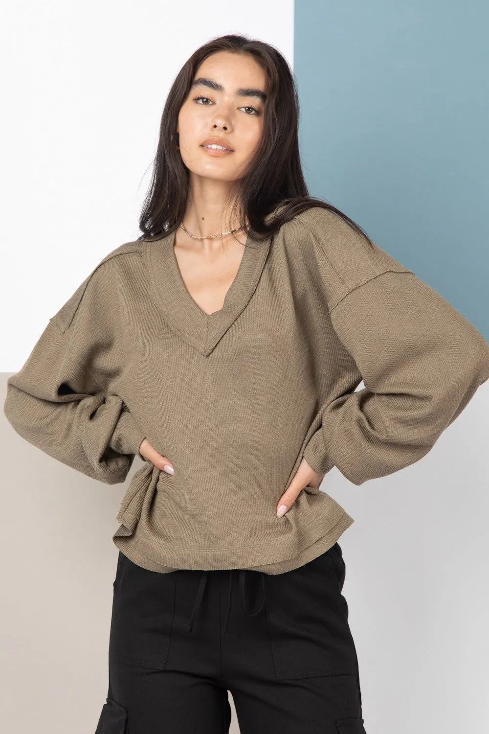 Melena Soft Knit Top