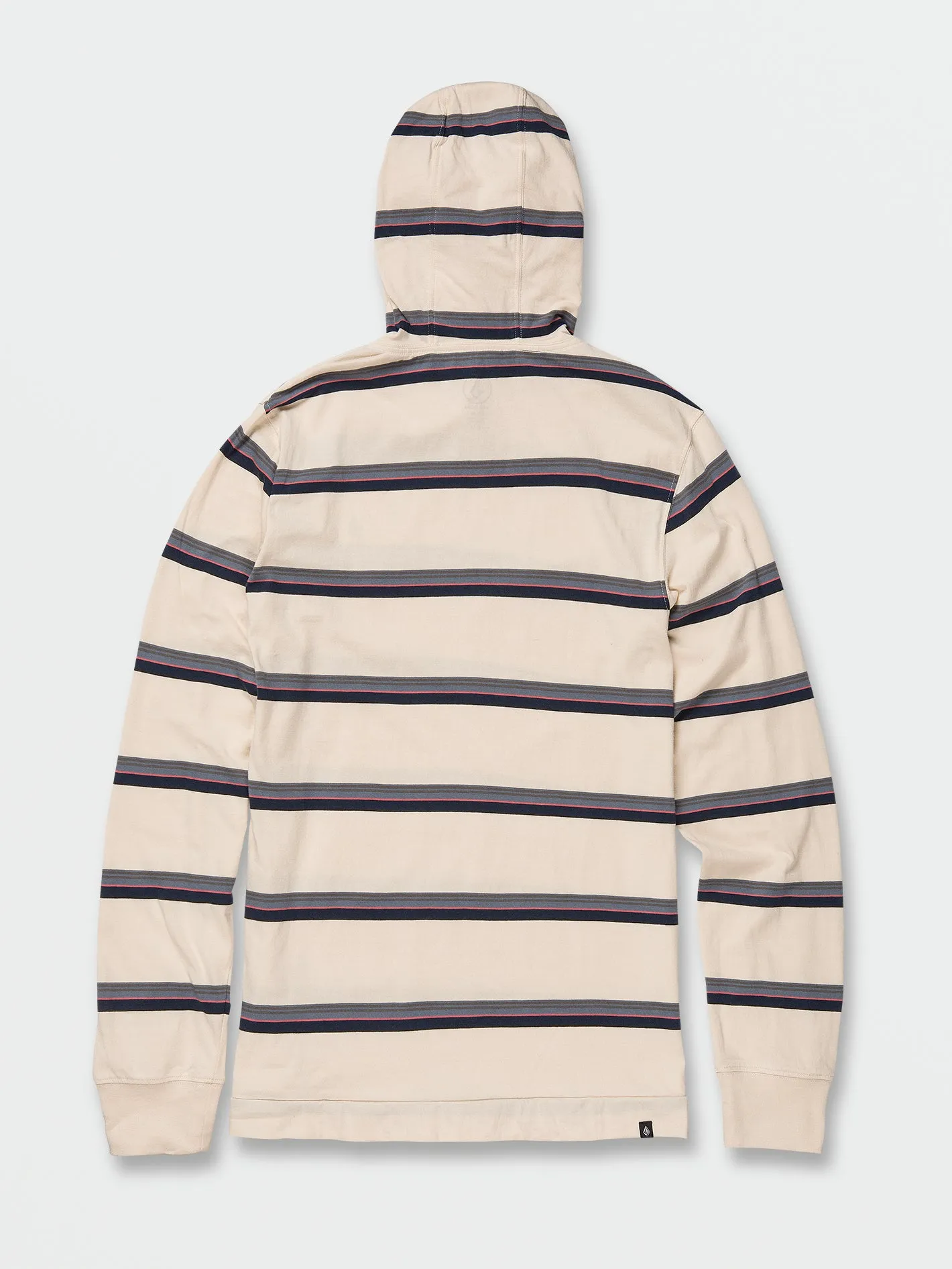 Outstoned Hooded Long Sleeve Shirt - Whitecap Grey