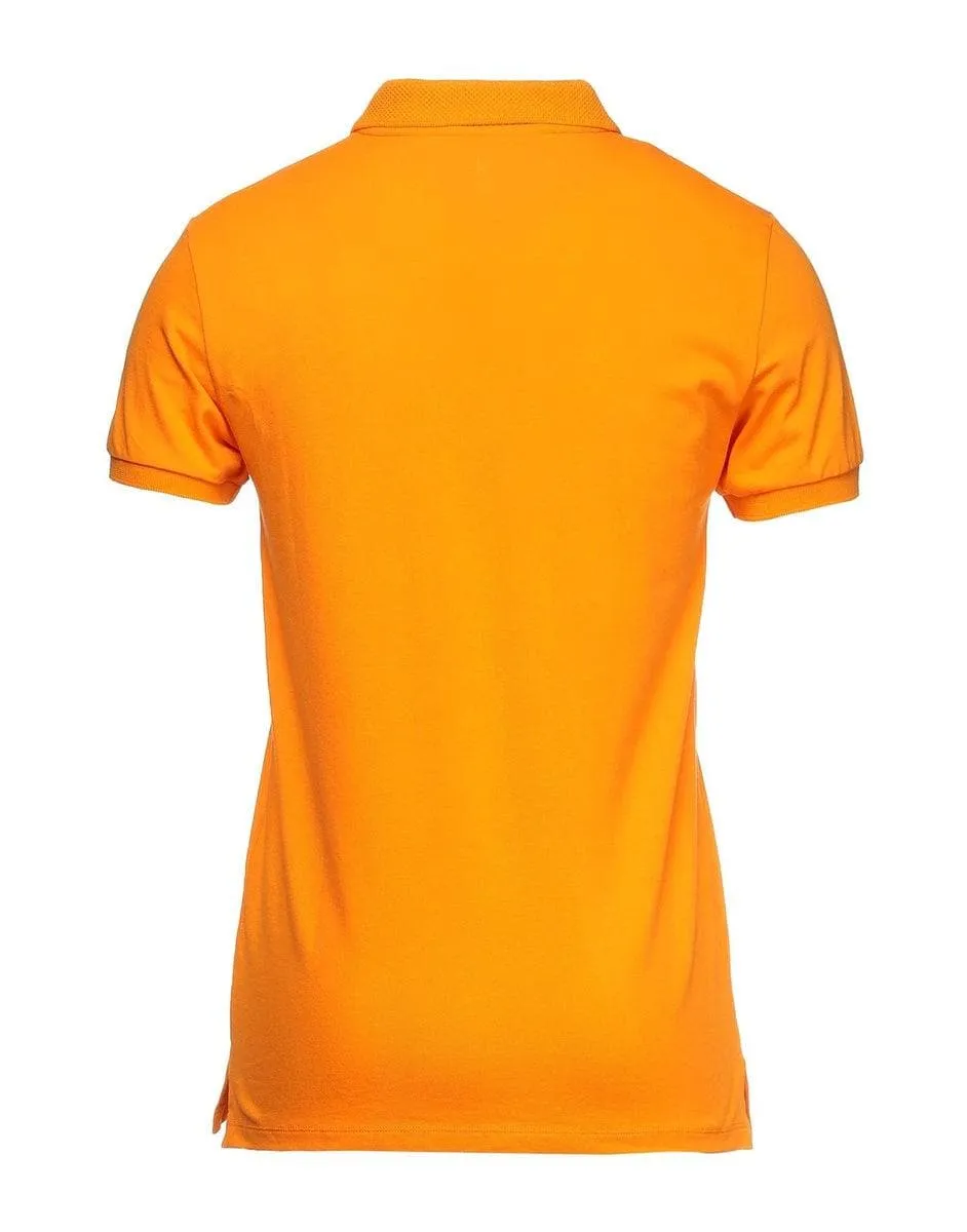 Polo in cotone stretch