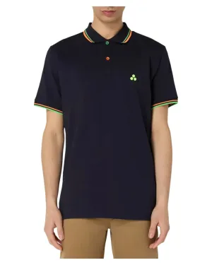 Polo in Piquet Stretch NEW SELANDINA STR 03 con Dettagli Fluo