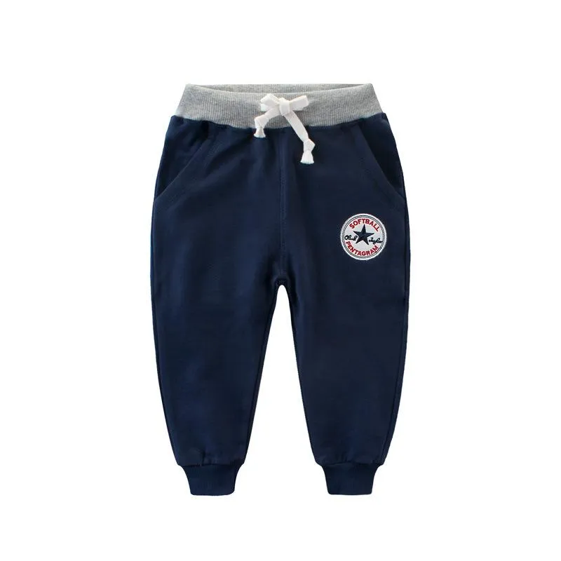 Premiun Cotton Pants with Softball Patch in 4 Colors