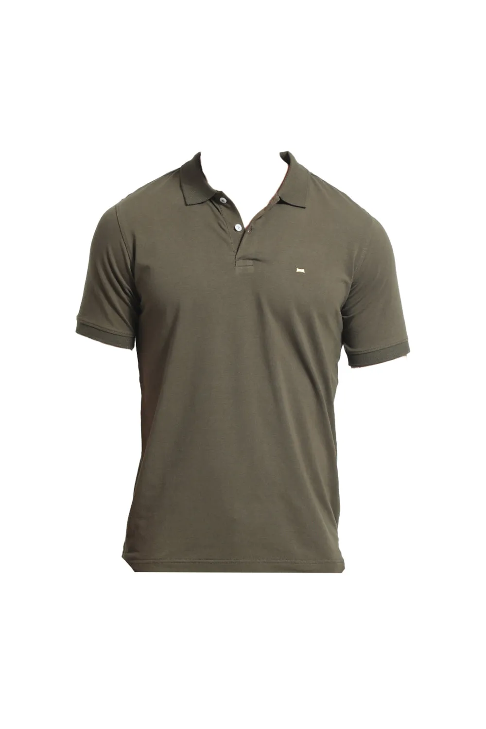Regular Fit Cotton Stretch Polo T-Shirt