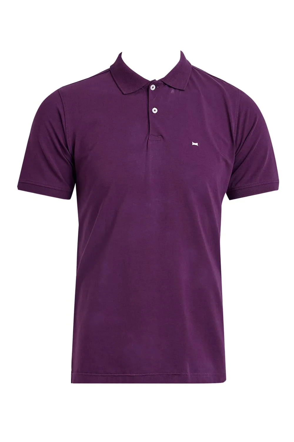 Regular Fit Cotton Stretch Polo T-Shirt