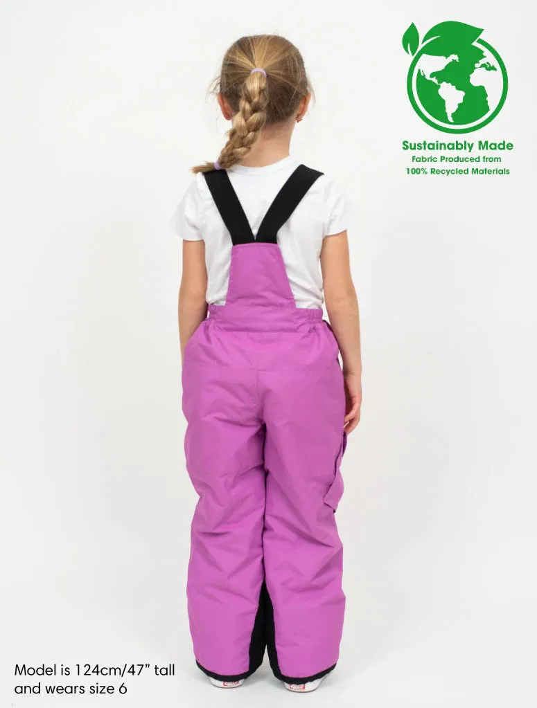 Snowrider Convertible Ski Overalls - Berry