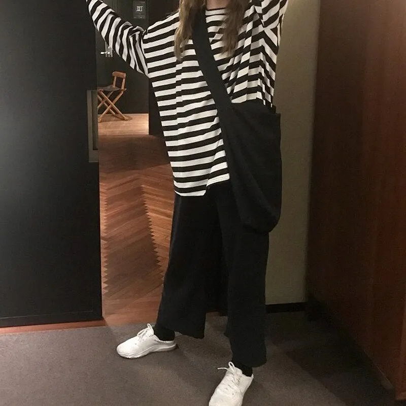 Soft Girls Harajuku Striped T-shirt
