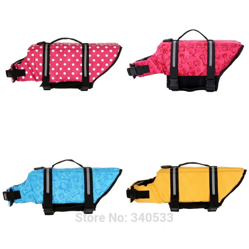 Swimming Jackets Clothes For Dogs