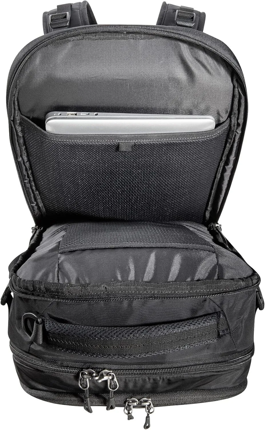 Tatonka Hand Luggage Backpack Flightcase 27 Litres - Daypack with Laptop Compartment, Fully Wind-Out Main Compartment and Stowable Shoulder Straps - 27 Litre Volume
