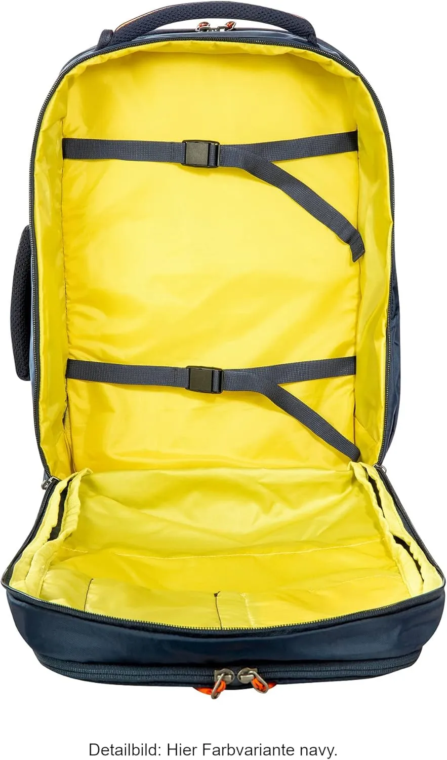 Tatonka Hand Luggage Backpack Flightcase 27 Litres - Daypack with Laptop Compartment, Fully Wind-Out Main Compartment and Stowable Shoulder Straps - 27 Litre Volume