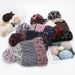 Thermal Hat with Pompom