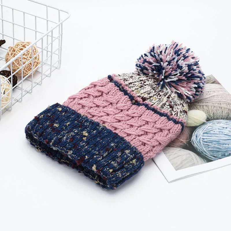 Thermal Hat with Pompom