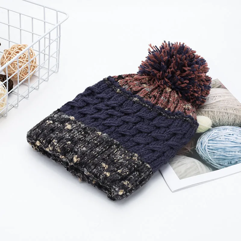 Thermal Hat with Pompom
