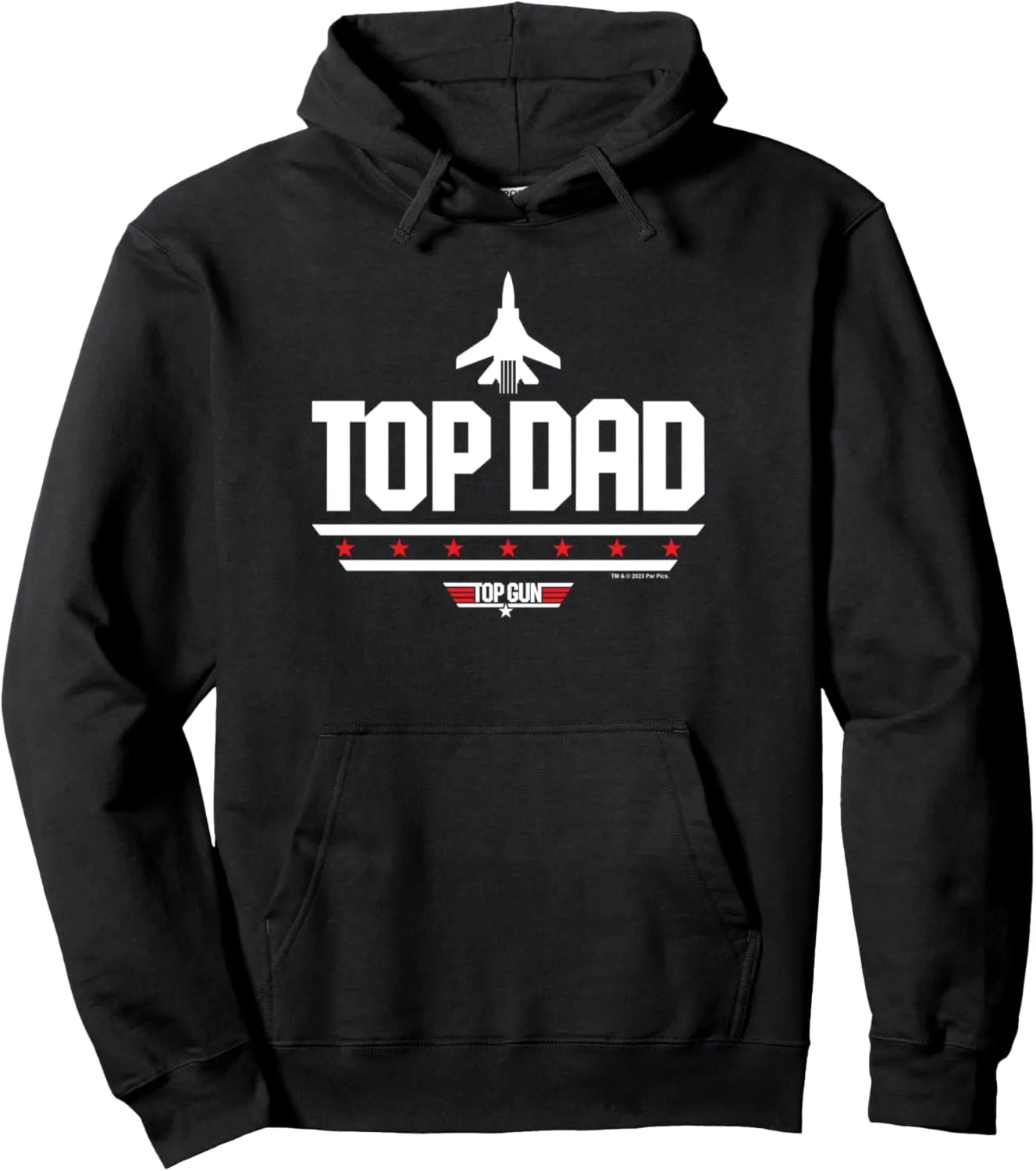 Top Gun Father's Day Top Dad Pullover Hoodie