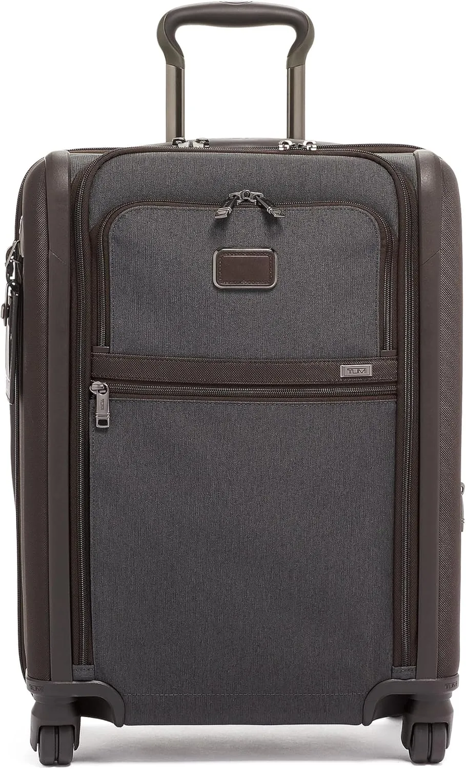 TUMI Alpha Continental Dual Access 4-Wheeled Carry-on Luggage - Rolling, Lightweight Suitcase - Secure Suitcase with Lock