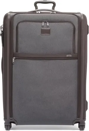 TUMI Extended Trip Expandable 4-Wheeled Packing Case - Rolling Suitcase with Removable Garment Sleeve - Secure Luggage - Anthracite