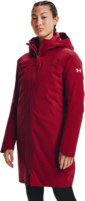 Under Armour - Womens ColdGear Infrared Down 3-in-1 Jacket, Color Flawless/White (834), Size: Large