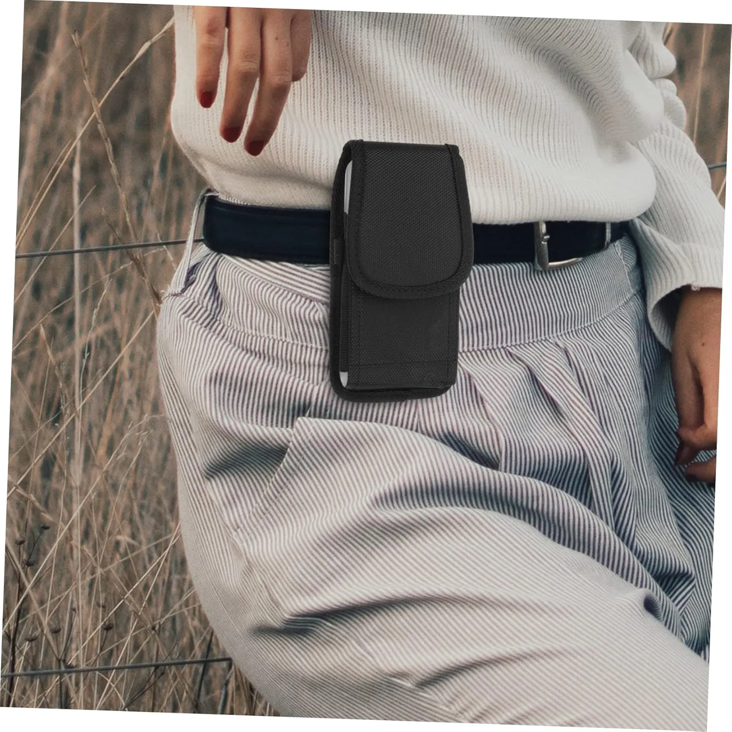 Vertical Fitness Phone Bag Waist Pack for Hiking Camping Travel Compatible Max Durable Secure Utility Belt Pouch