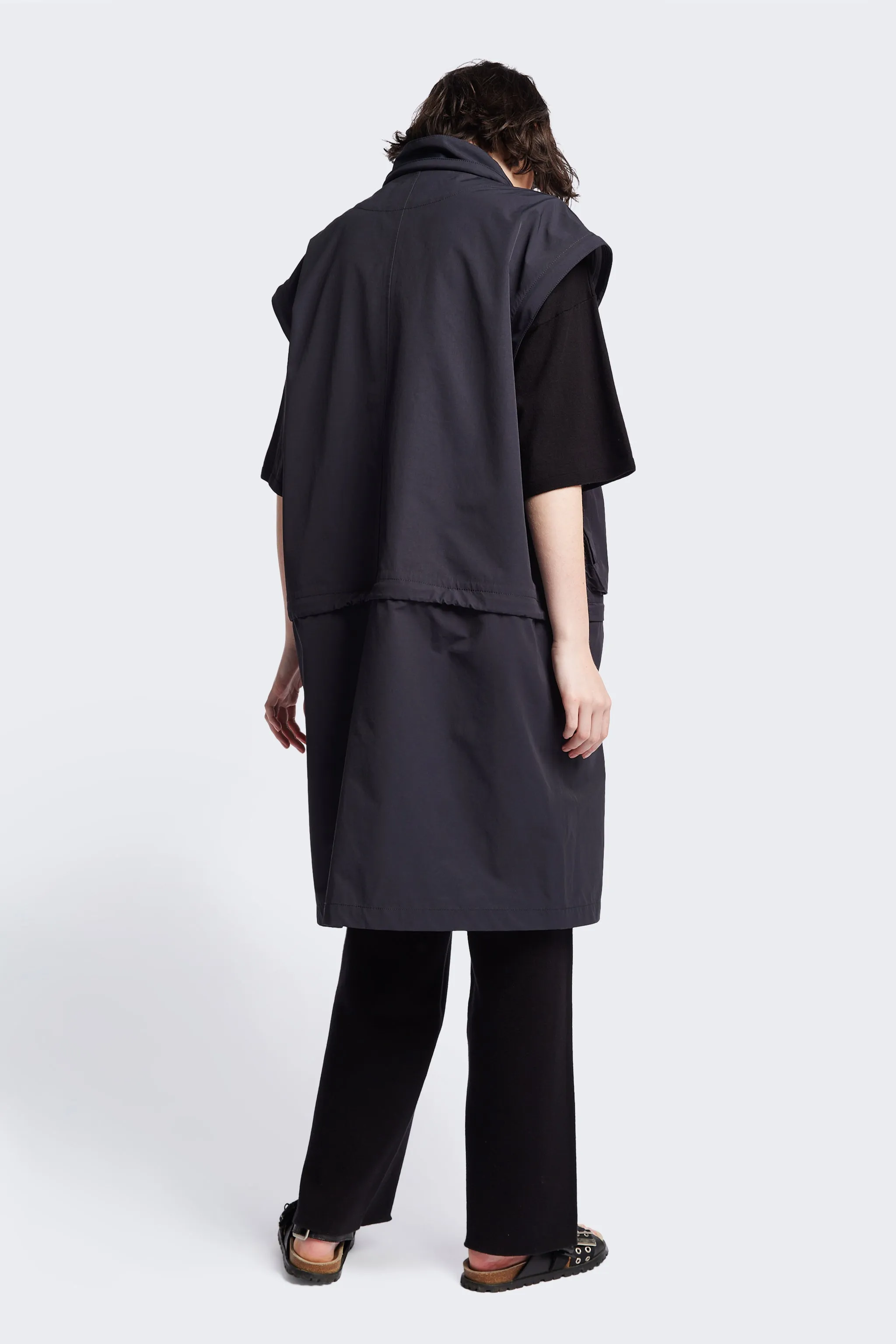 Vulcan Zip Coat Black