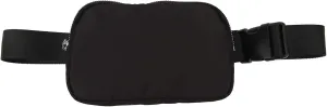 Waist Pouch, Adjustable Belt, Large Capacity, Two Layer Design, Secure Zipper, for Running, Cycling, Travel, Men and Women (Black)