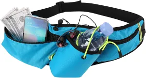 WGS Water Resistant Secure Neoprene Pouch Travel Accessories Carrying Case for Mobile, ID, Passport, Cards, Cash, Water Bottle