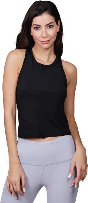 Yogalicious Womens Tank Top Soft Lightweight Racerback Workout Top